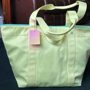NWT Stoney Clover Lane x Target Yellow, Beach Tote Bag